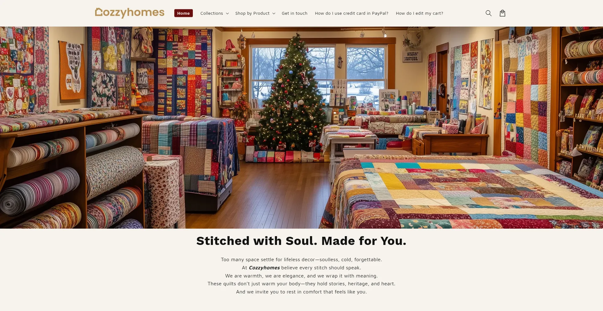 Cozzyhomes.com Screenshot