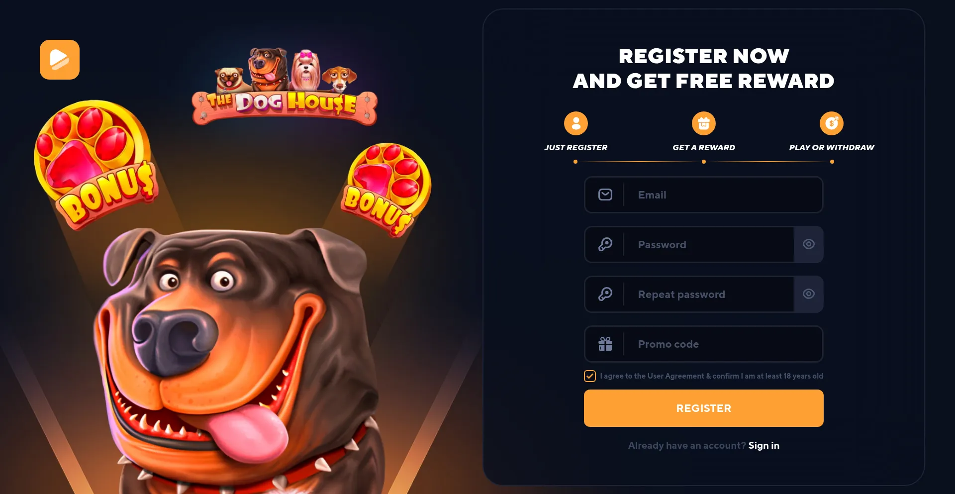 Website screenshot of Crapscrypto.com