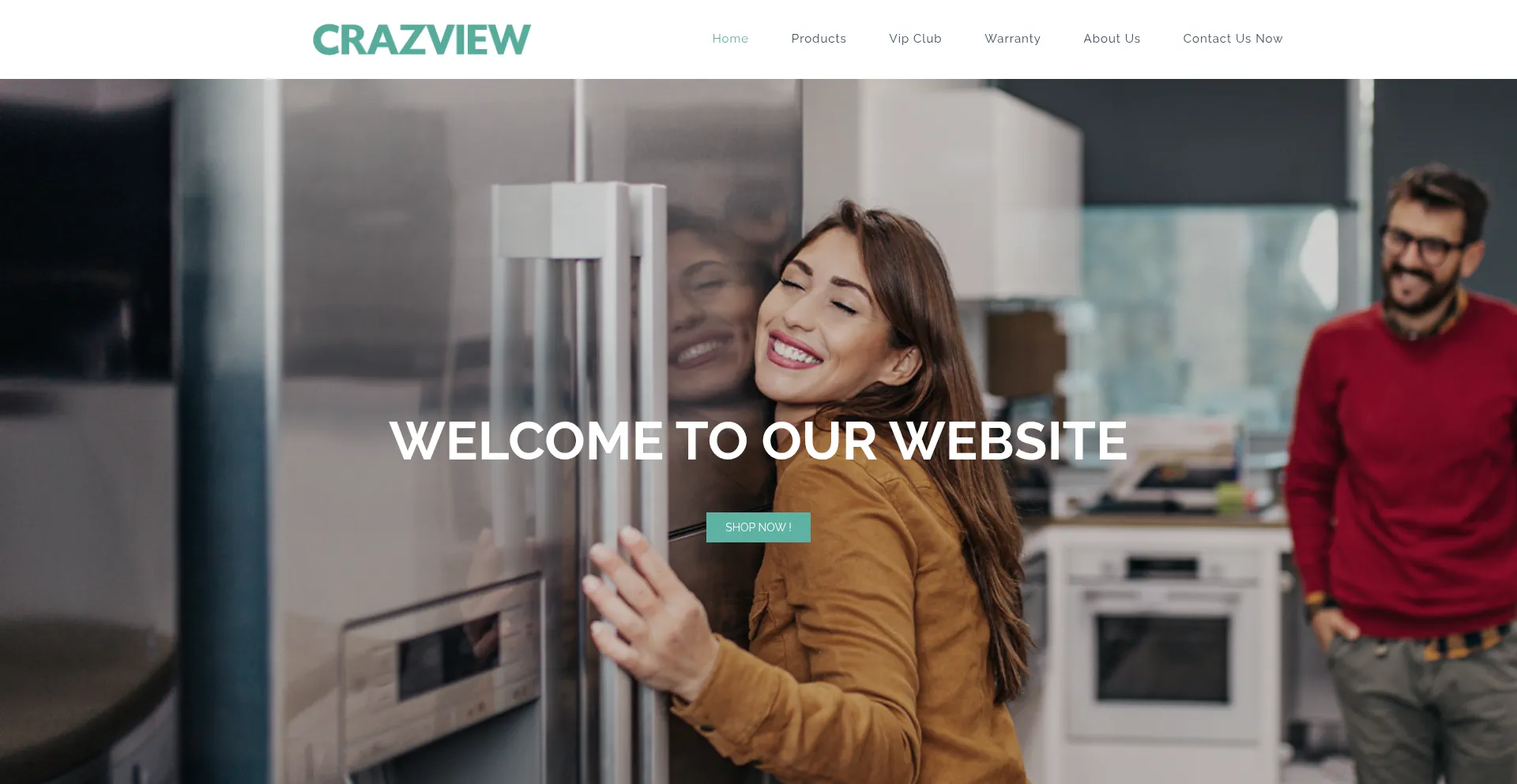 Website screenshot of Crazviewtec.com
