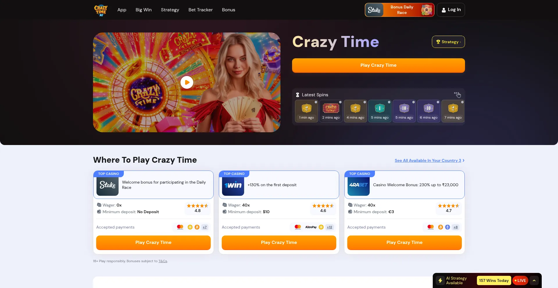 Crazytime.com