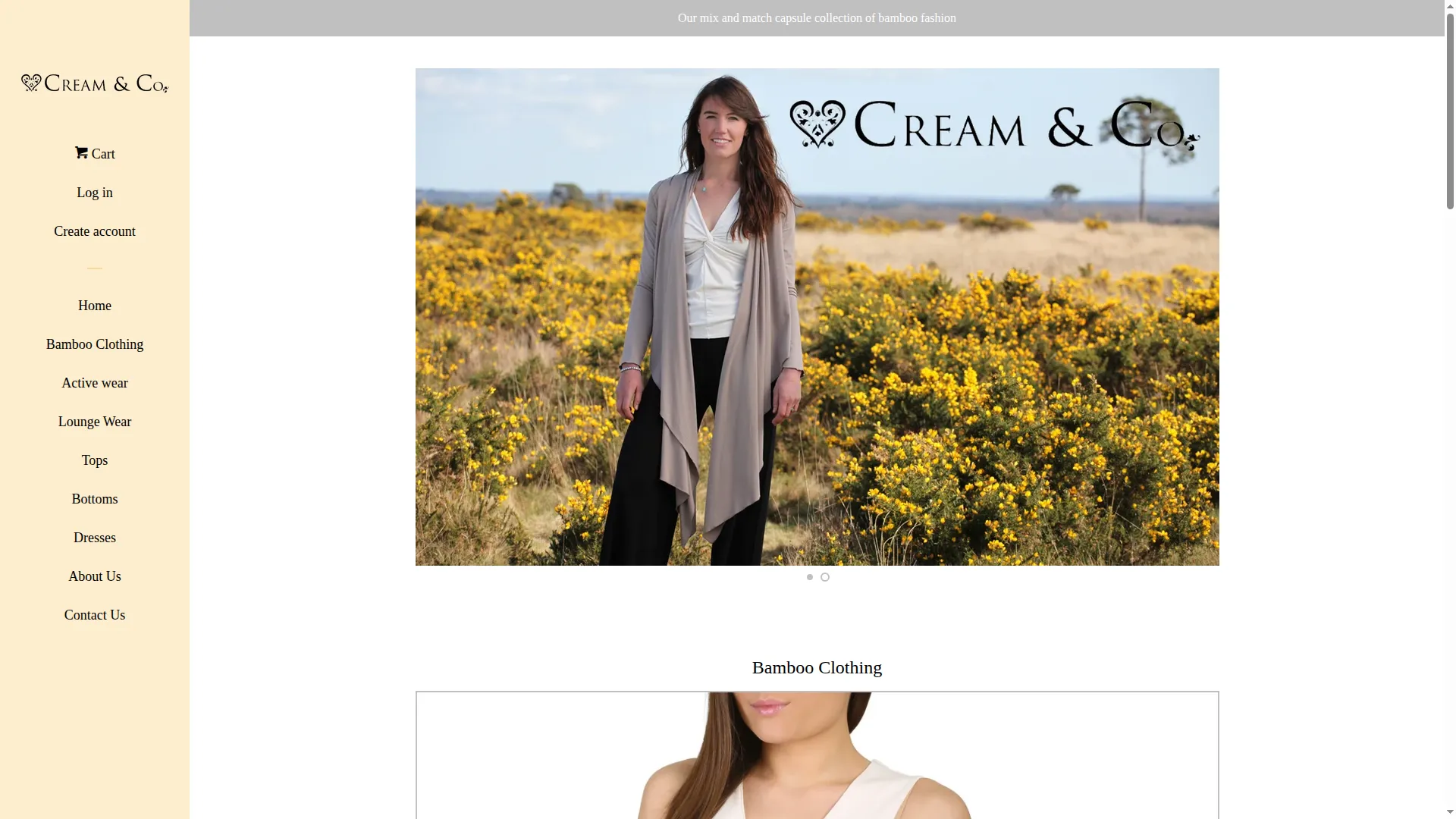 Creamandcobamboo.com