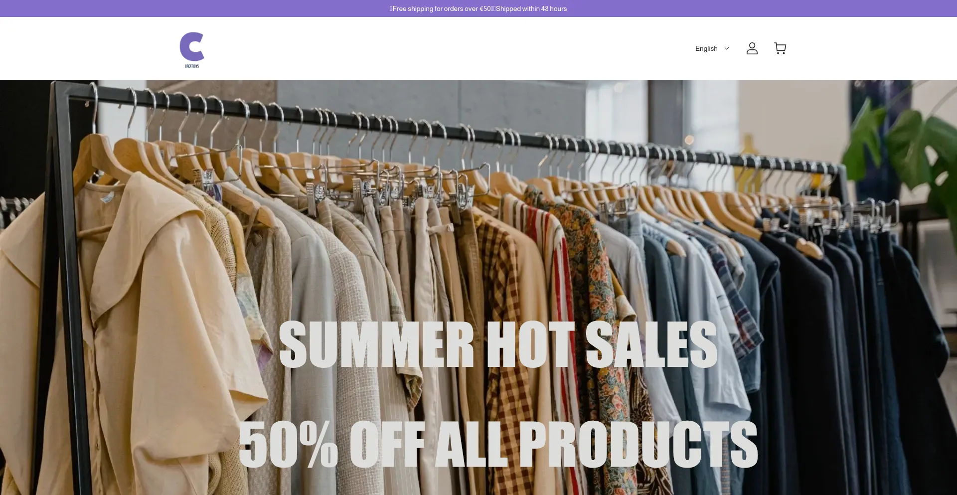 Website screenshot of Creatjoys.com