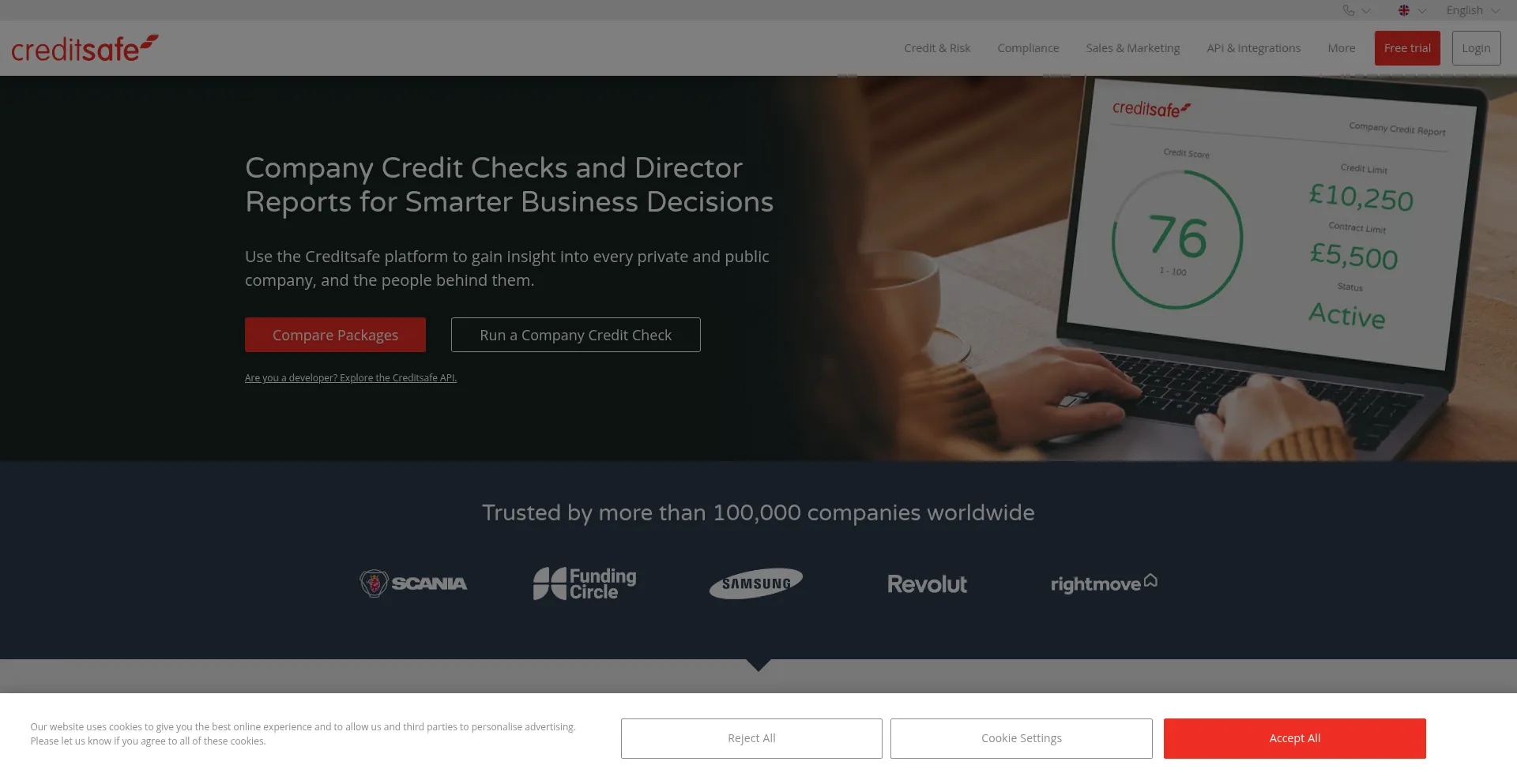 Ist Creditsafeuk.com sicher und vertrauenswürdig?