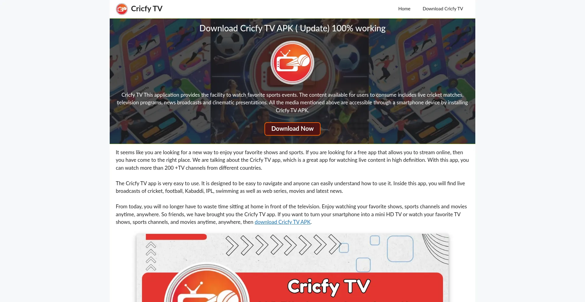 Ist Cricfy.tv.in sicher und vertrauenswürdig?