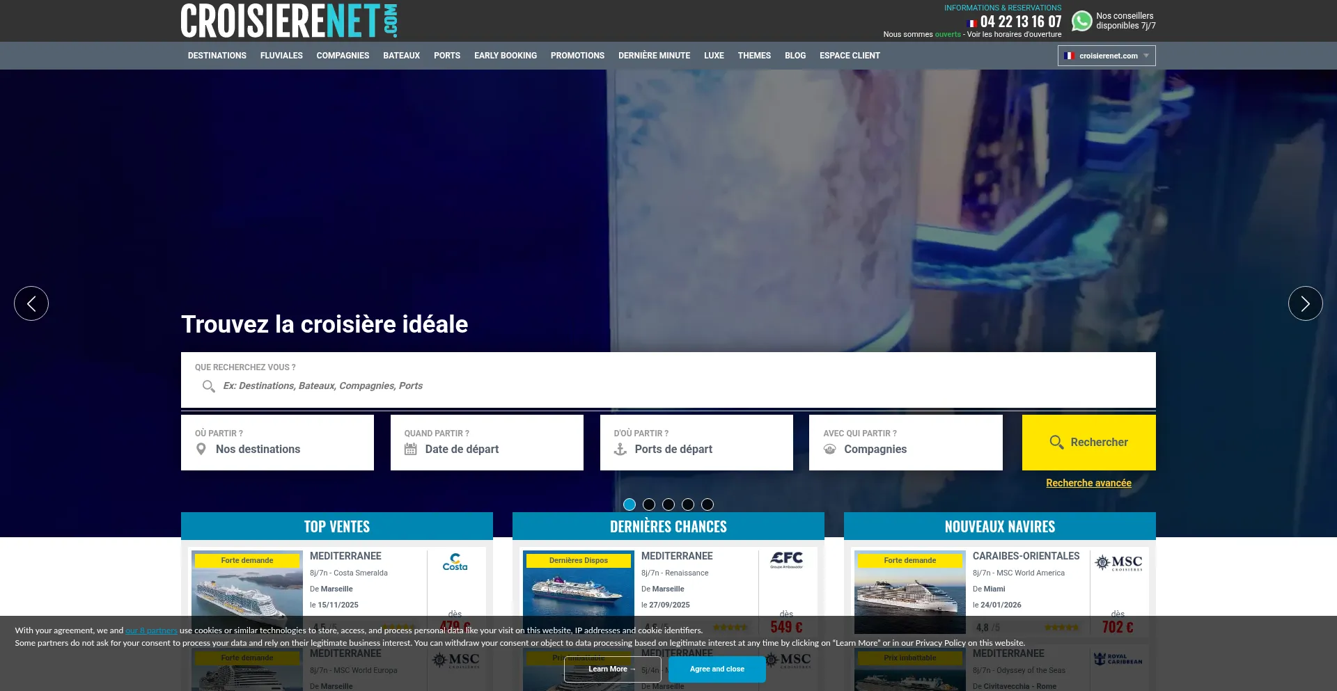 Ist Croisierenet.com sicher und vertrauenswürdig?