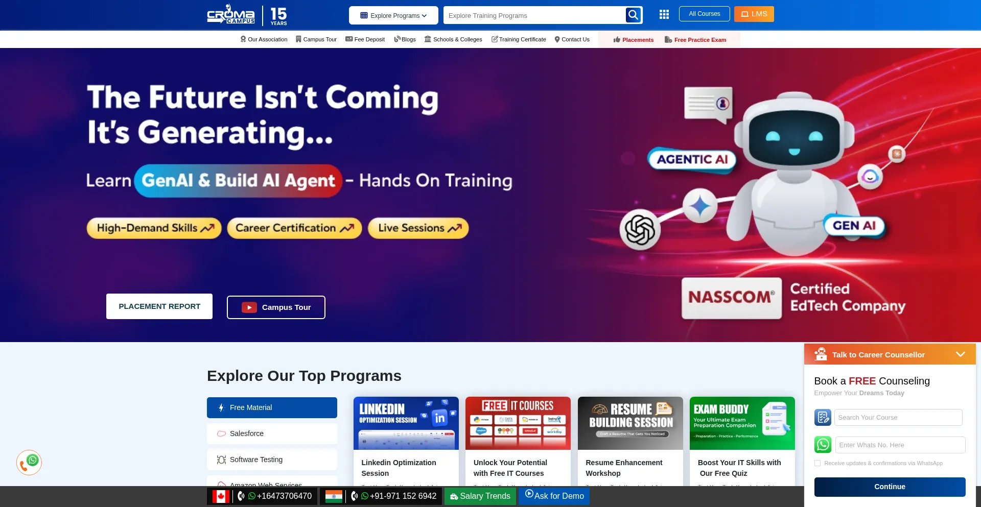 Cromacampus.com Screenshot