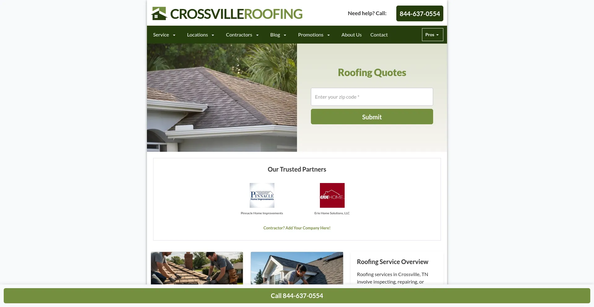 Crossvilleroofs.com