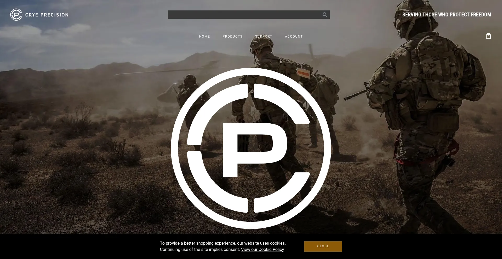 Cryeprecision.com Screenshot