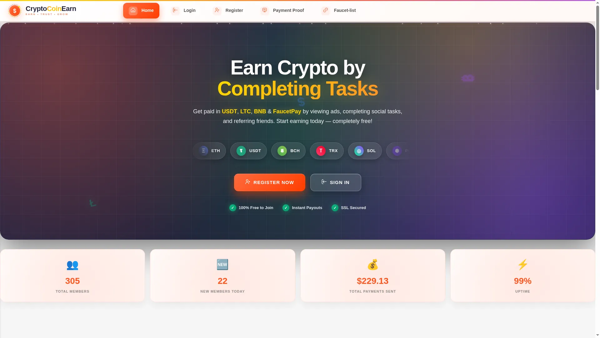 Cryptocoinearn.com
