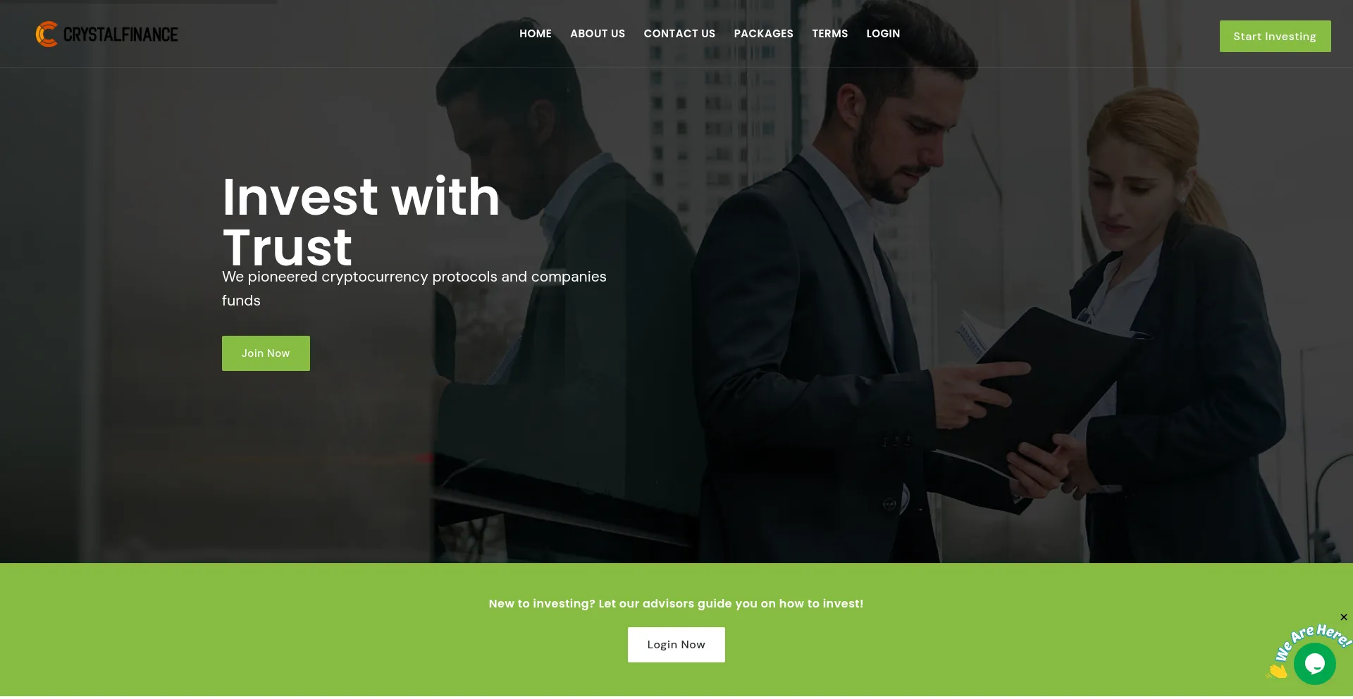 Crystalfinanceltd.com Screenshot