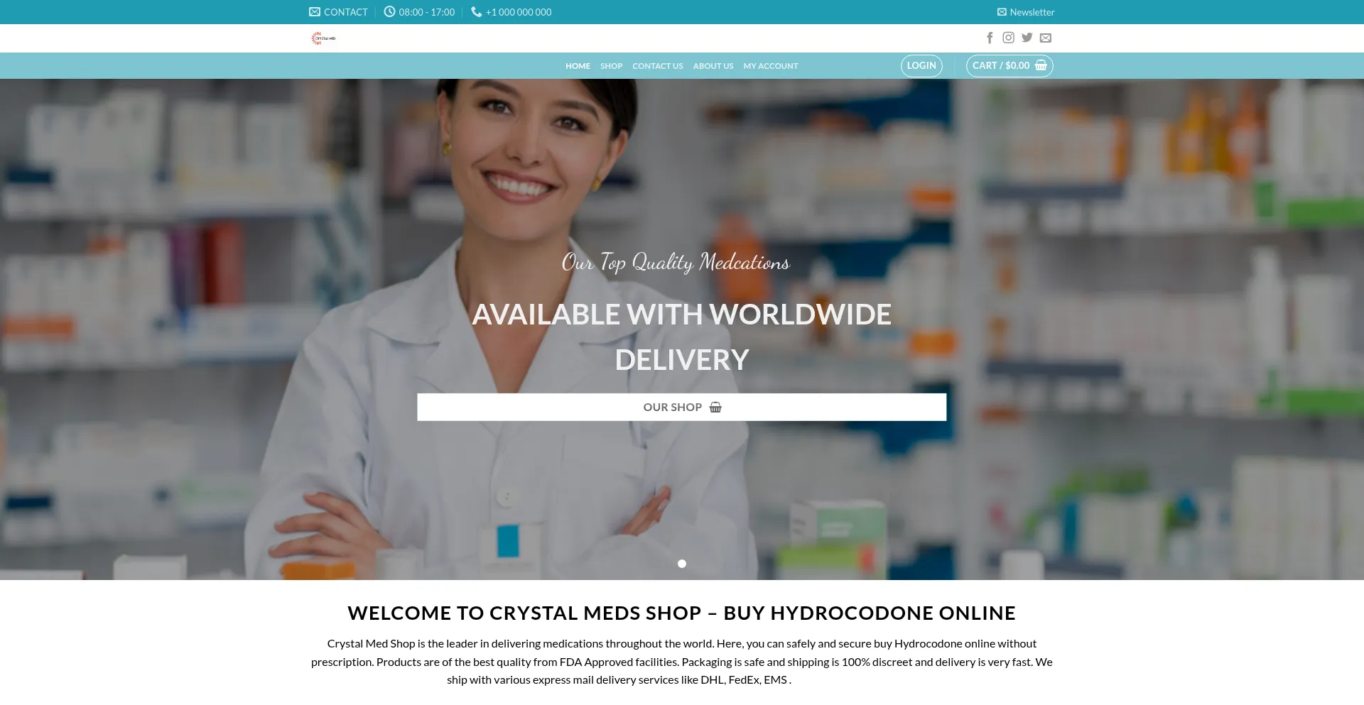 Ist Crystalmedshop.com sicher und vertrauenswürdig?