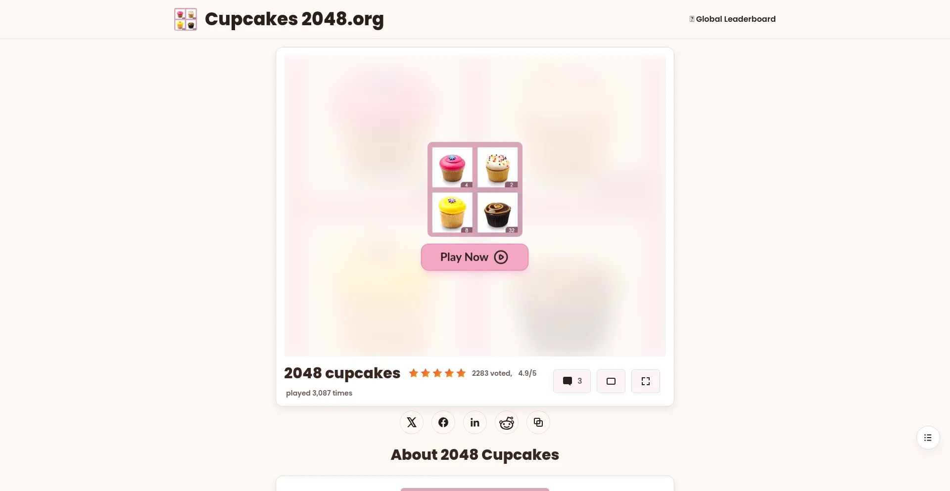 Ist Cupcakes2048.org sicher und vertrauenswürdig?