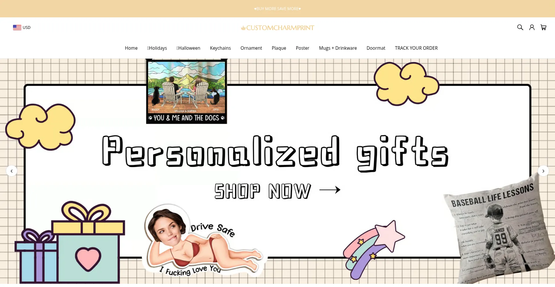 Customcharmprint.com