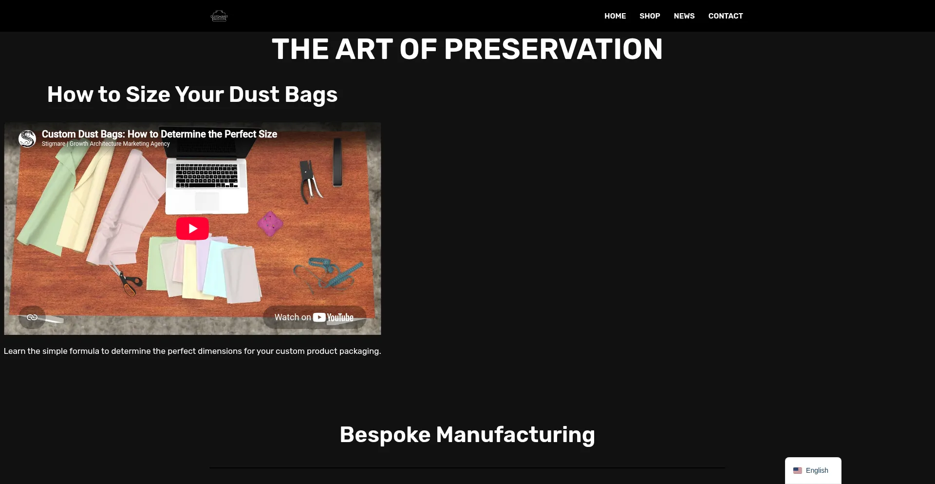 Customdustbags.com
