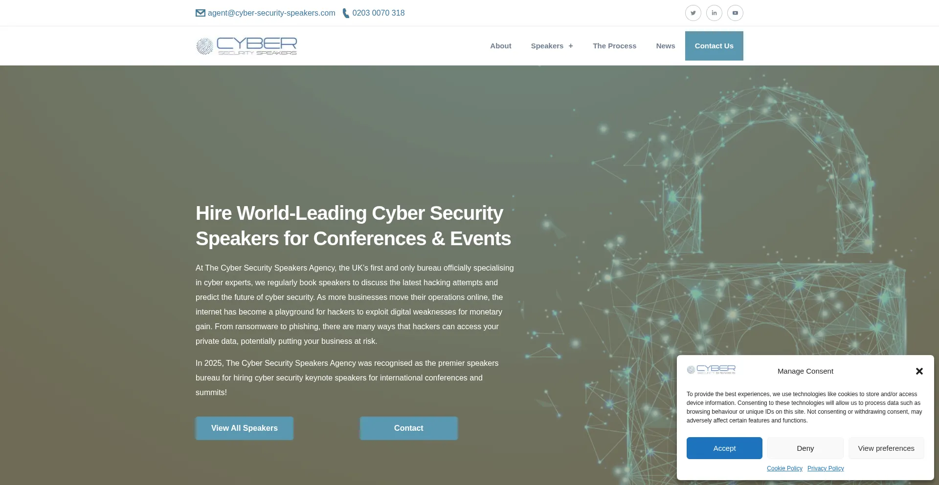 Ist Cyber-security-speakers.com sicher und vertrauenswürdig?