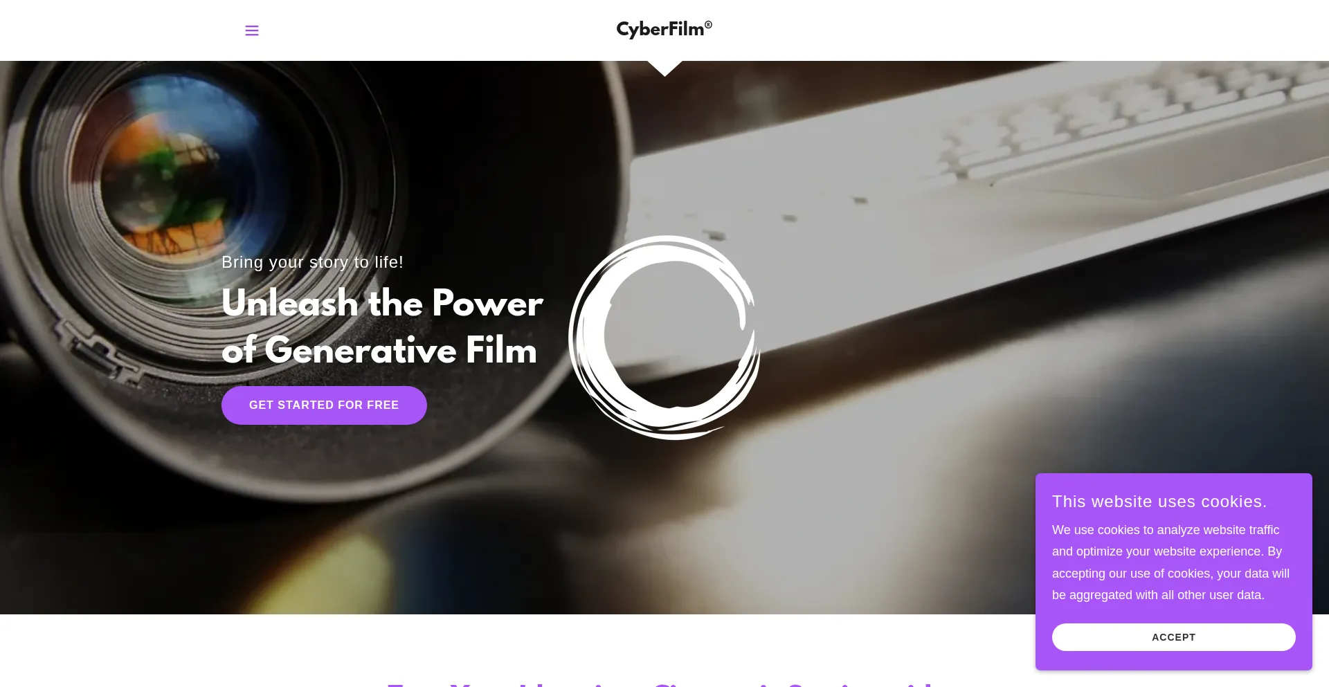 Cyberfilm.ai Screenshot