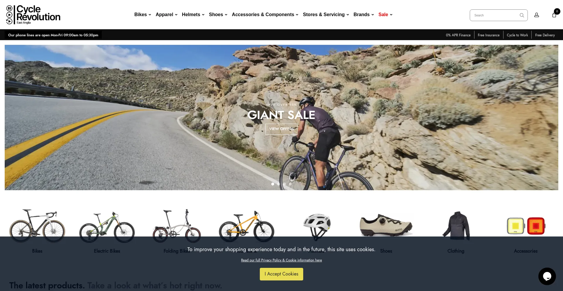 Cycle-revolution.net Screenshot