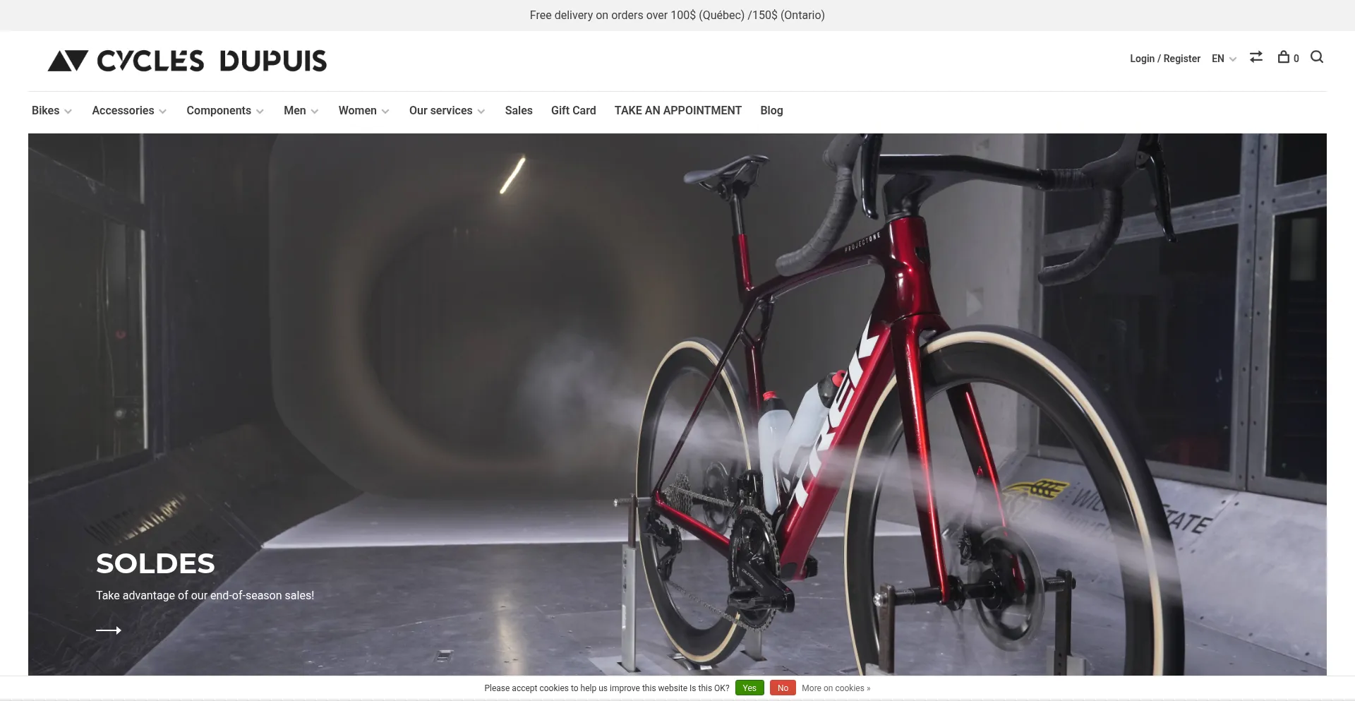 Ist Cyclesdupuis.com sicher und vertrauenswürdig?