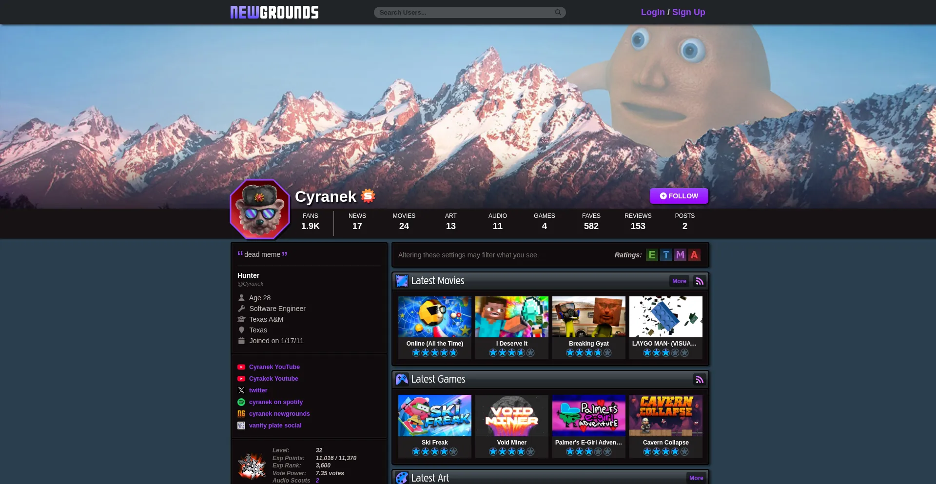 Cyranek.newgrounds.com