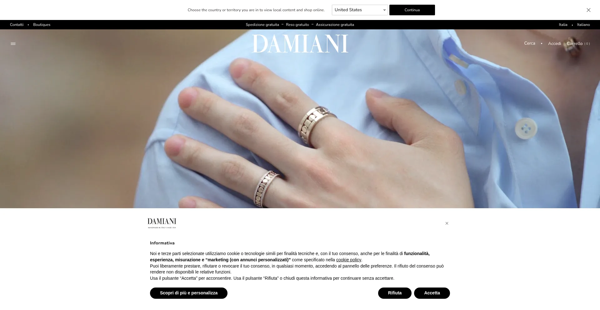 Ist Damiani.com sicher und vertrauenswürdig?