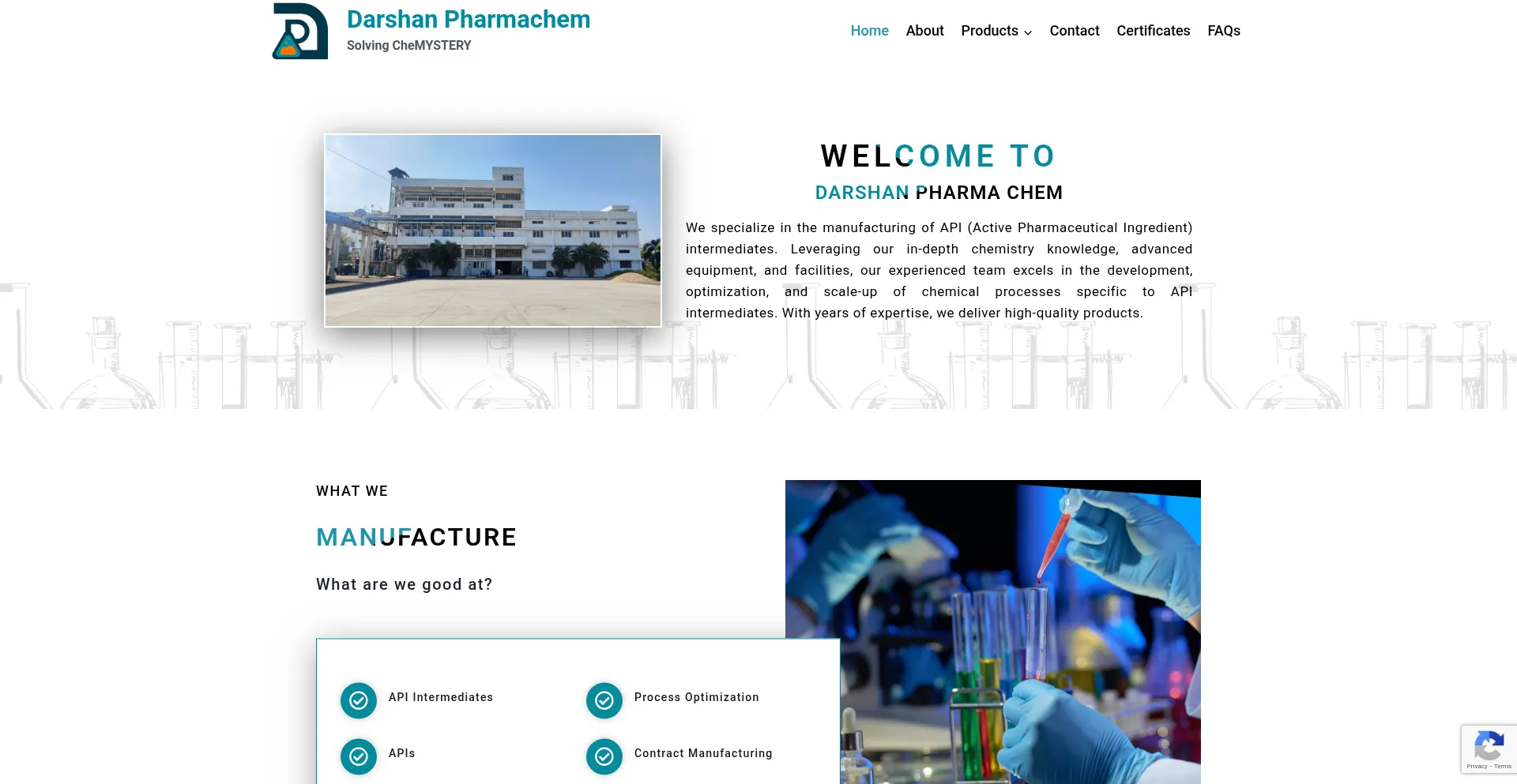 Ist Darshanpharmachem.com sicher und vertrauenswürdig?