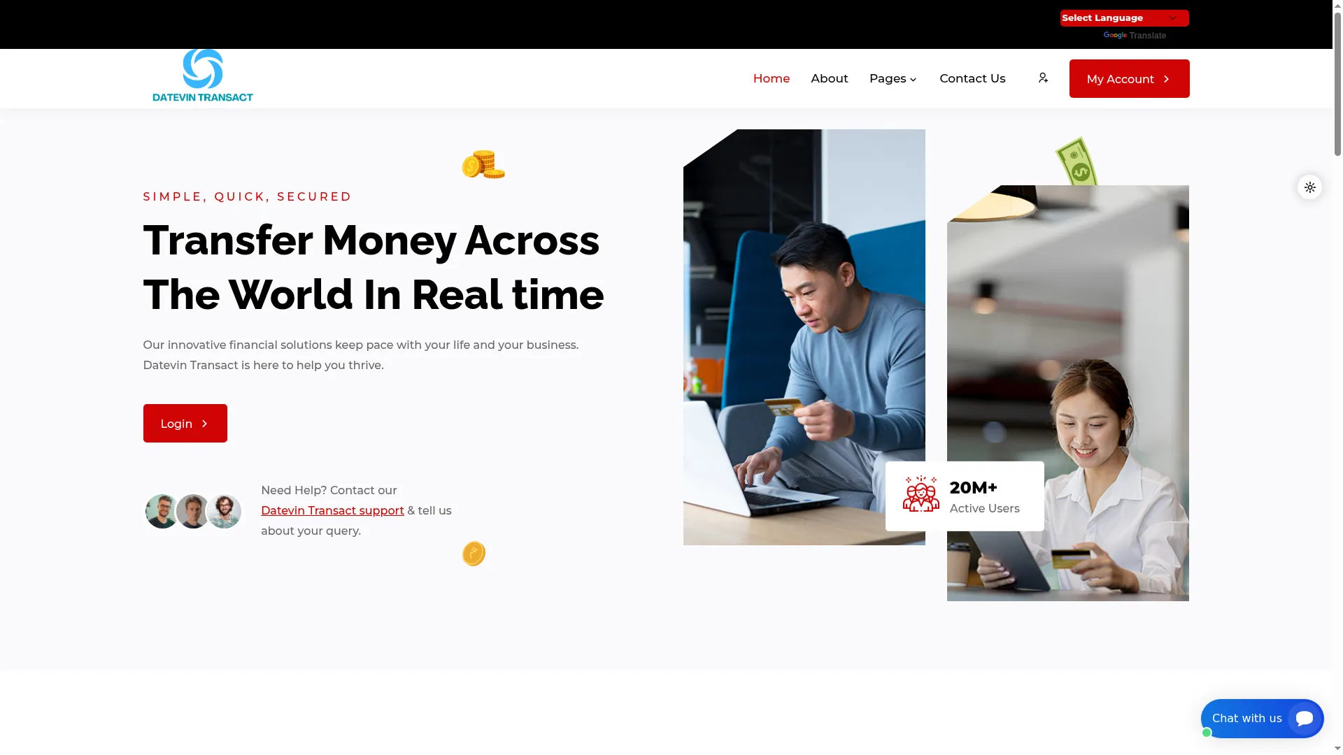 Datevintransact.click