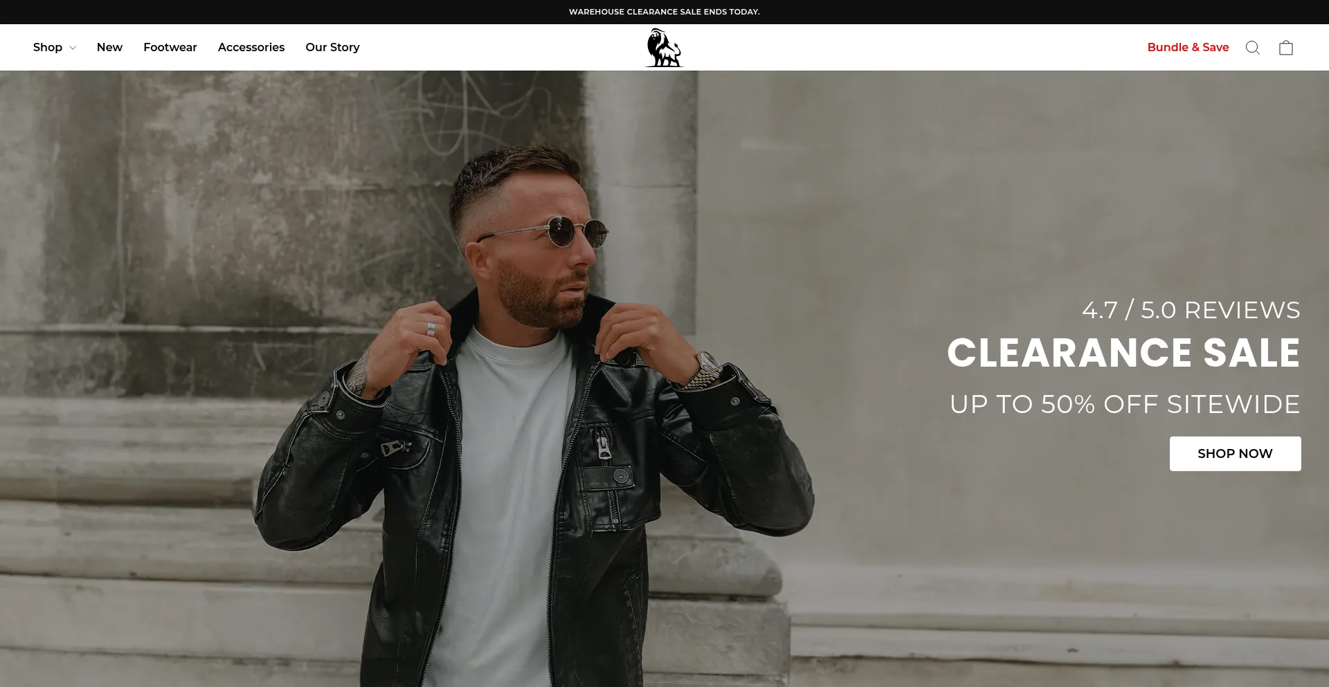 Website screenshot of Davidoutwear.com