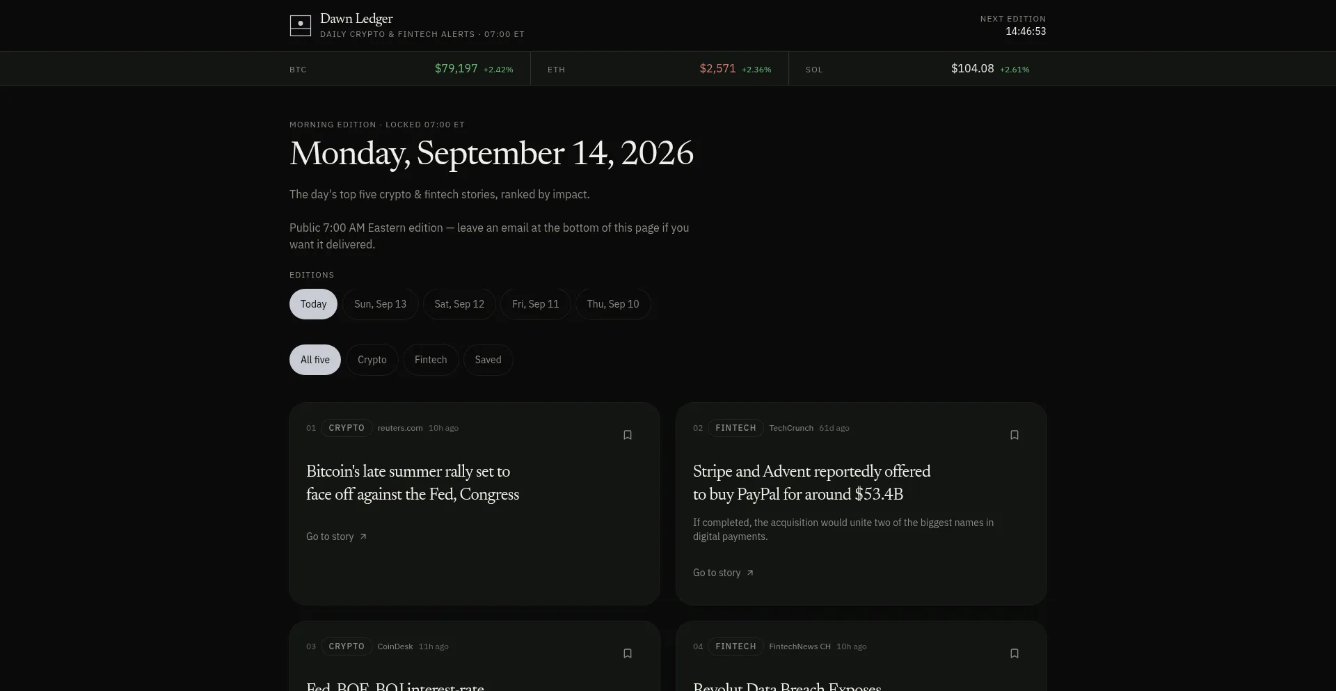 Dawnledger.net