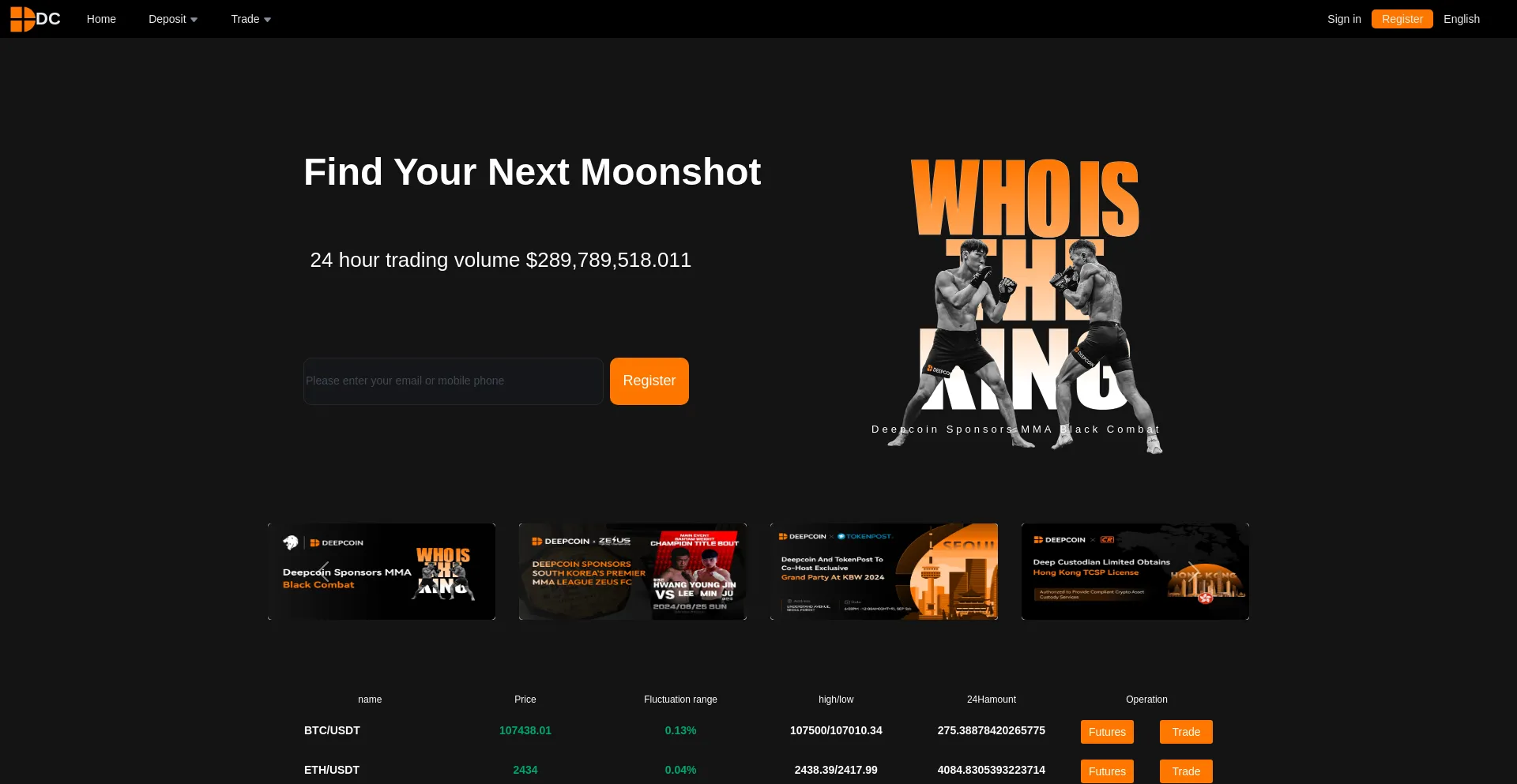 Website screenshot of Dc-taskvip.com