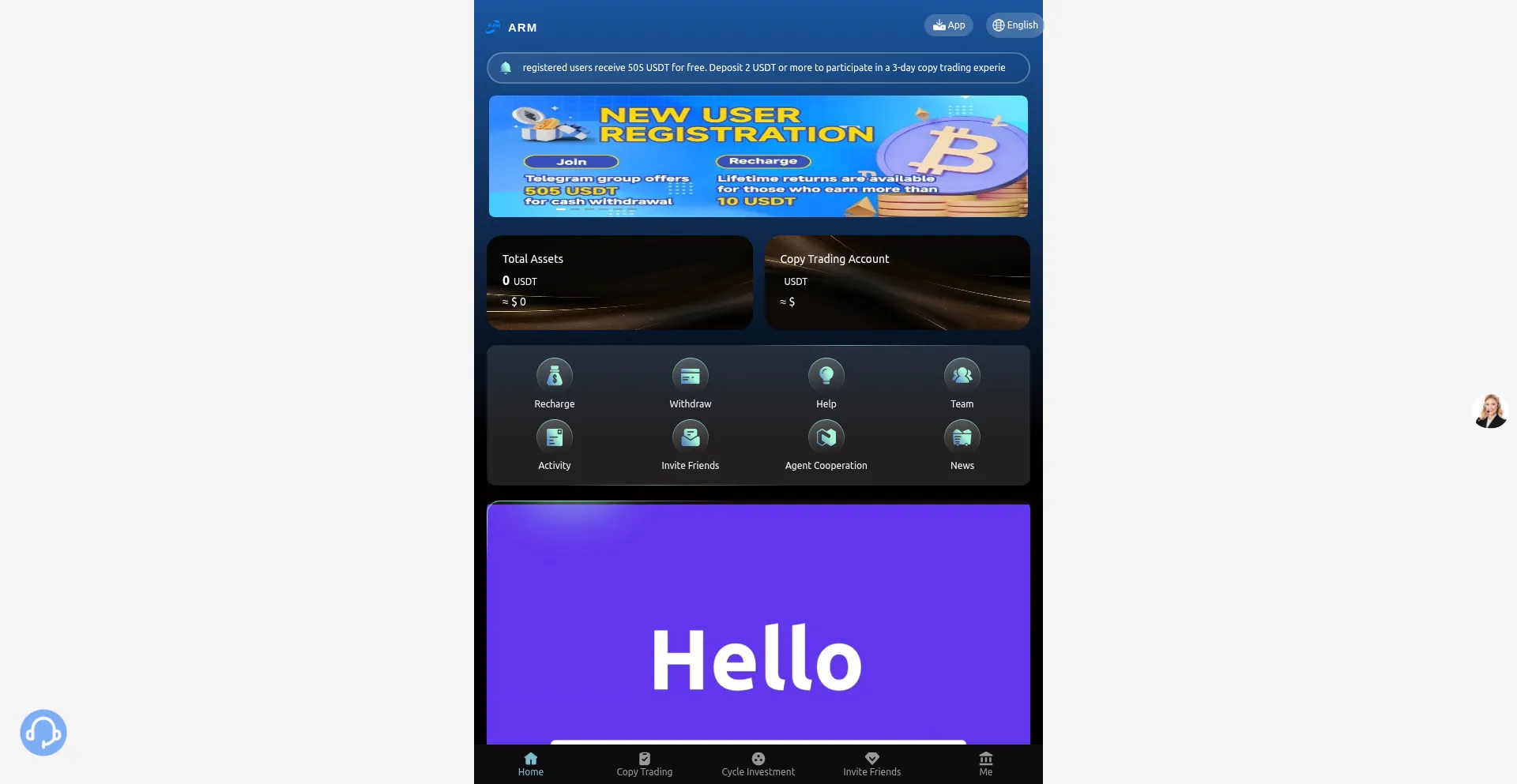 Website screenshot of Dd.unt887.com