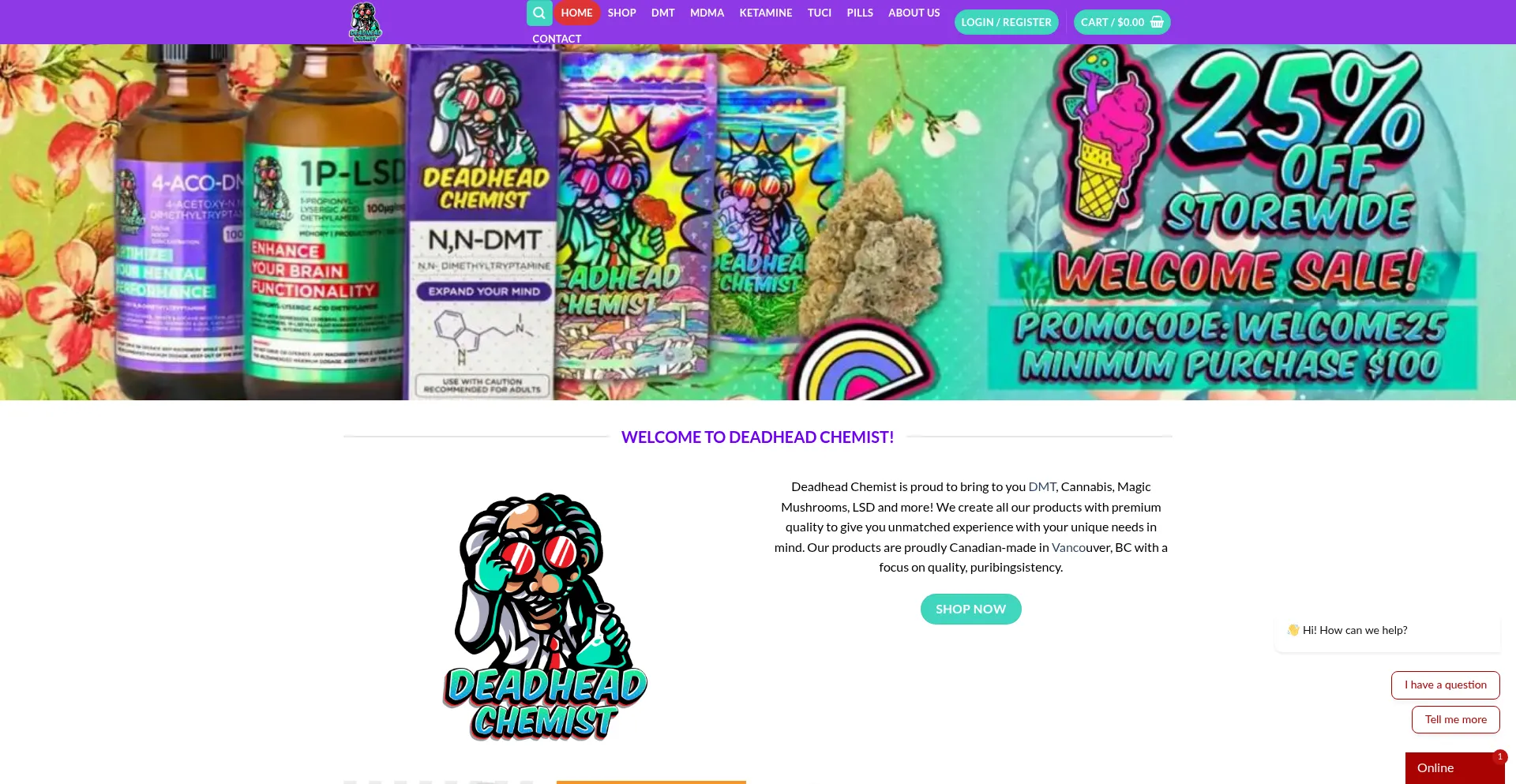 Deadheadchemistcanada.ca