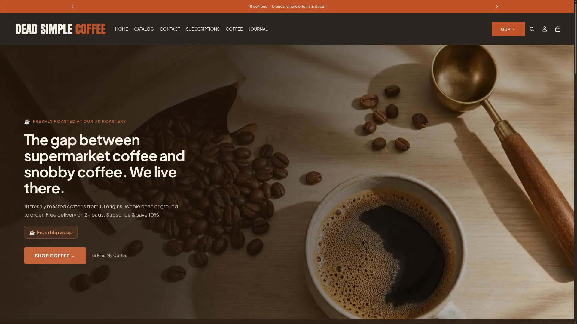 Deadsimplecoffee.co.uk