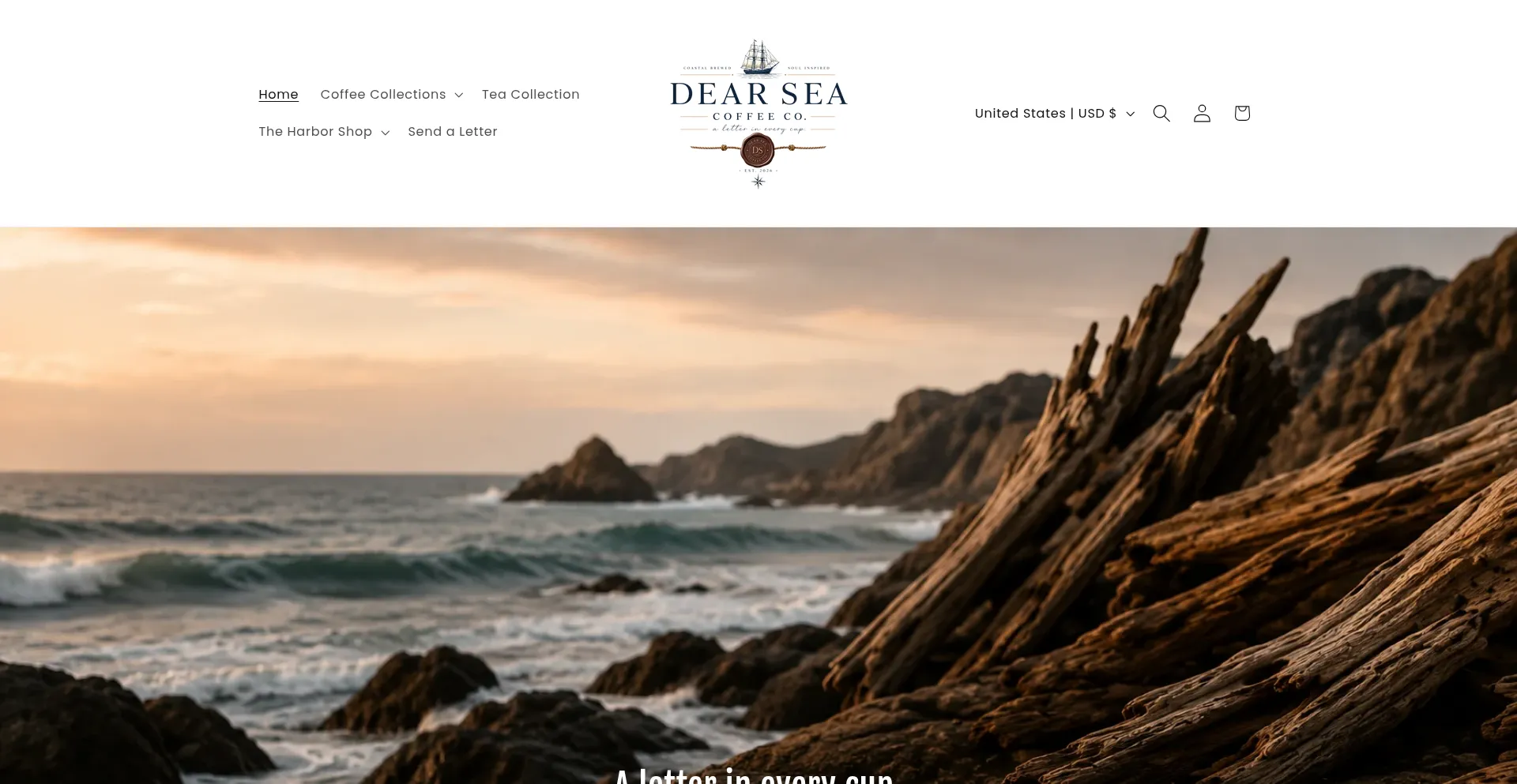 Dearseacoffee.com