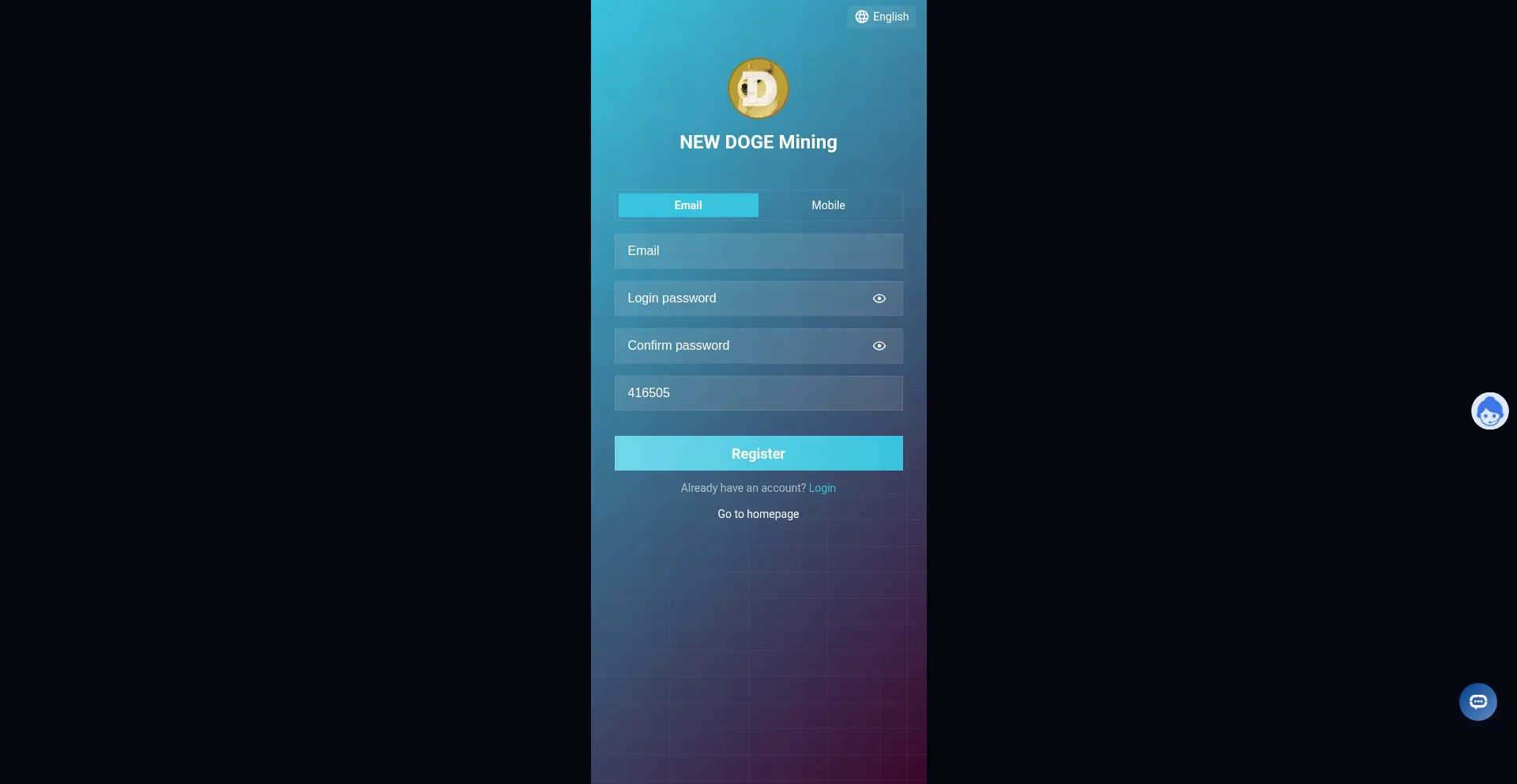Website screenshot of Defi2345.vip