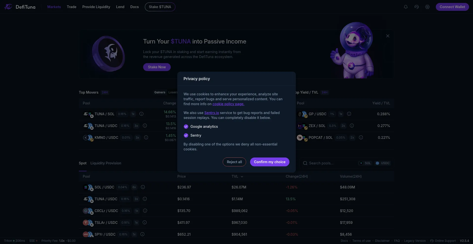 Defituna.io Screenshot