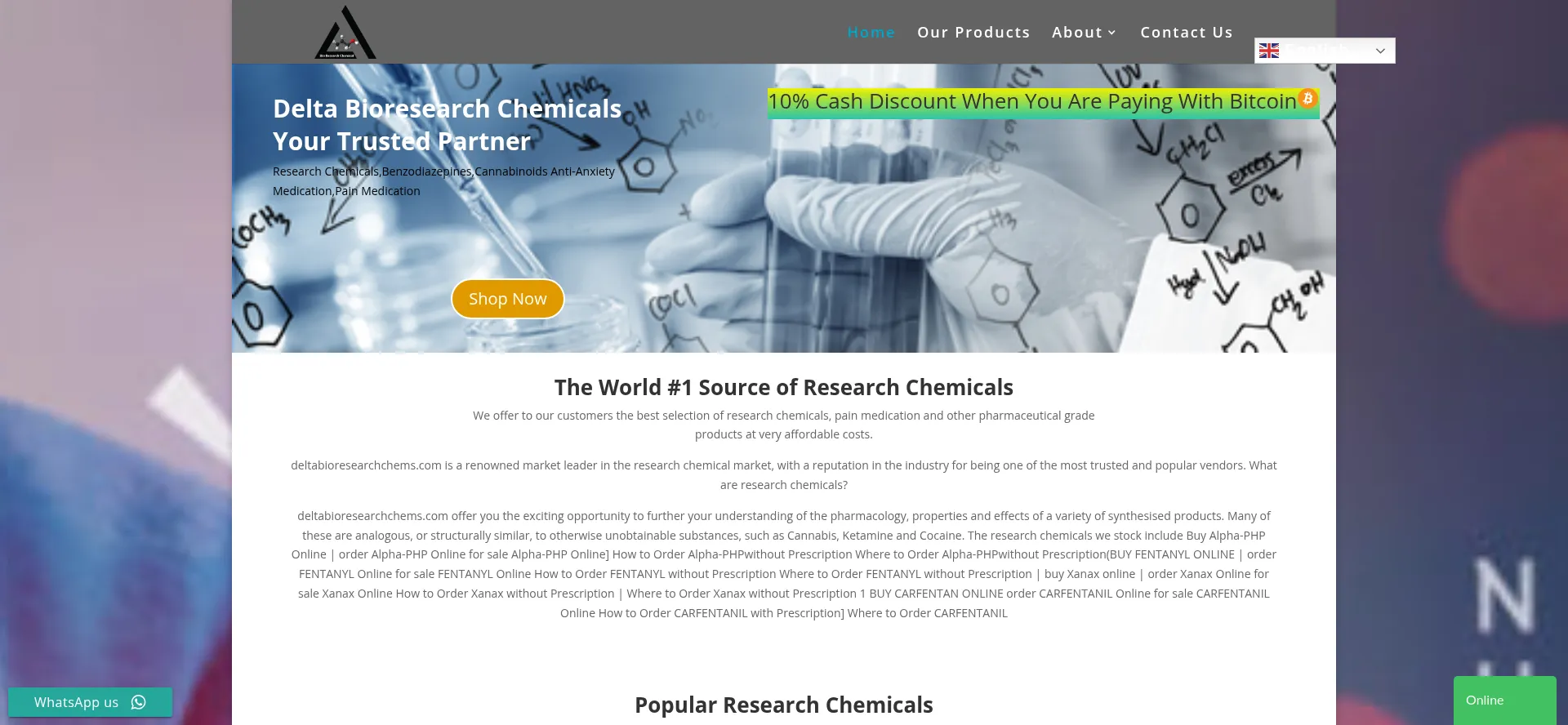 Deltabioresearchchems.com