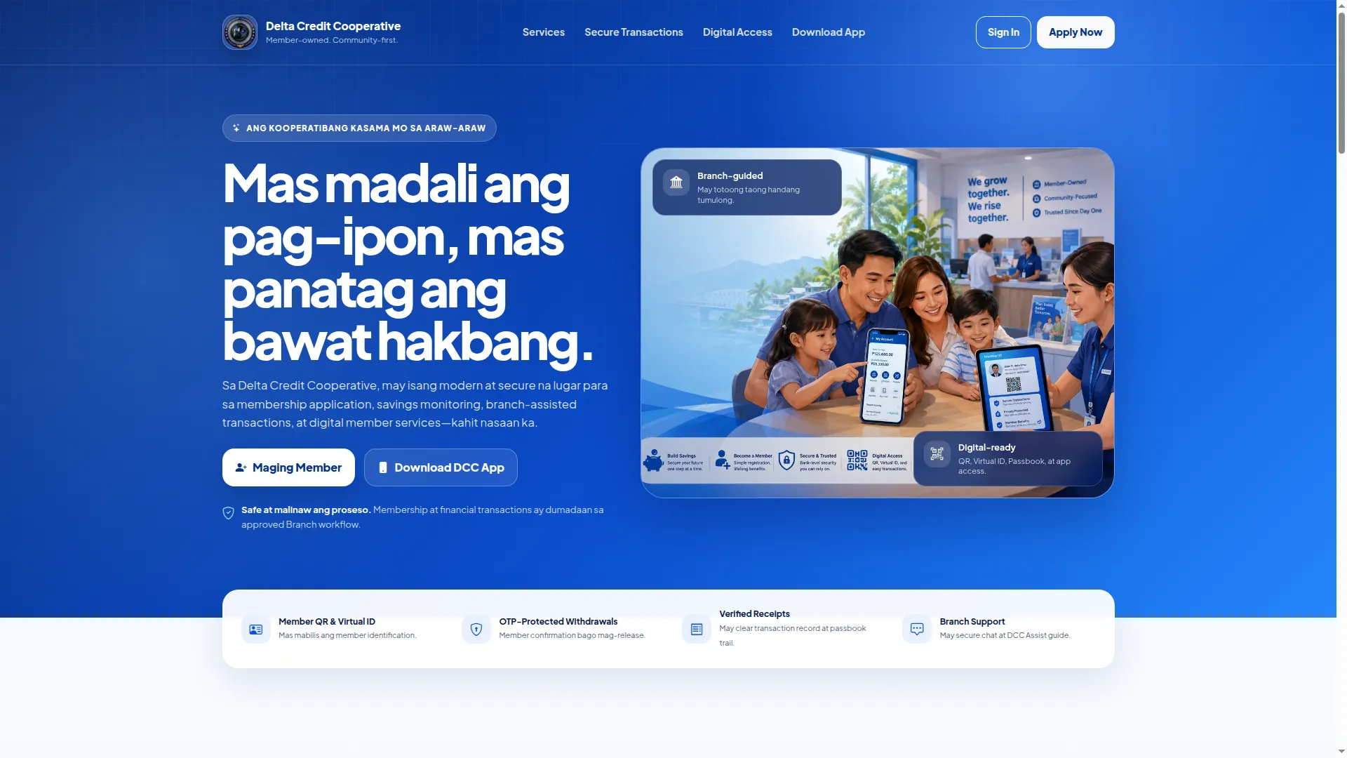 Deltacreditcoop.com