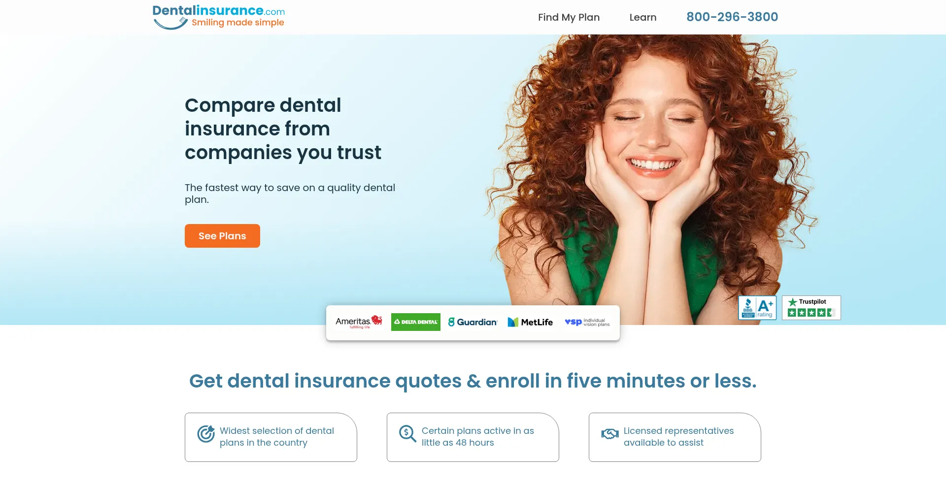 Ist Dentalinsurance.com sicher und vertrauenswürdig?