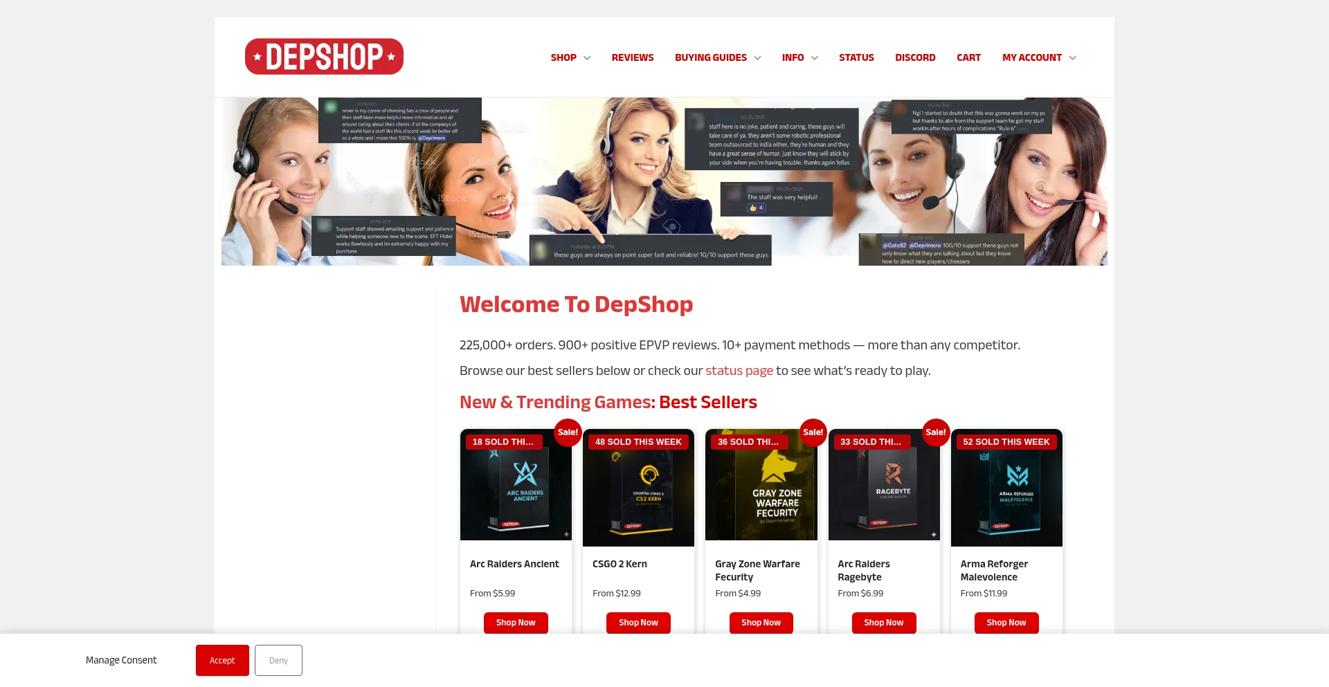 Deprimereshop.com