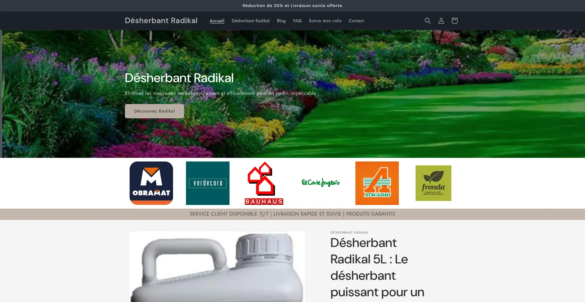 Ist Desherbantradikal-france.fr sicher und vertrauenswürdig?
