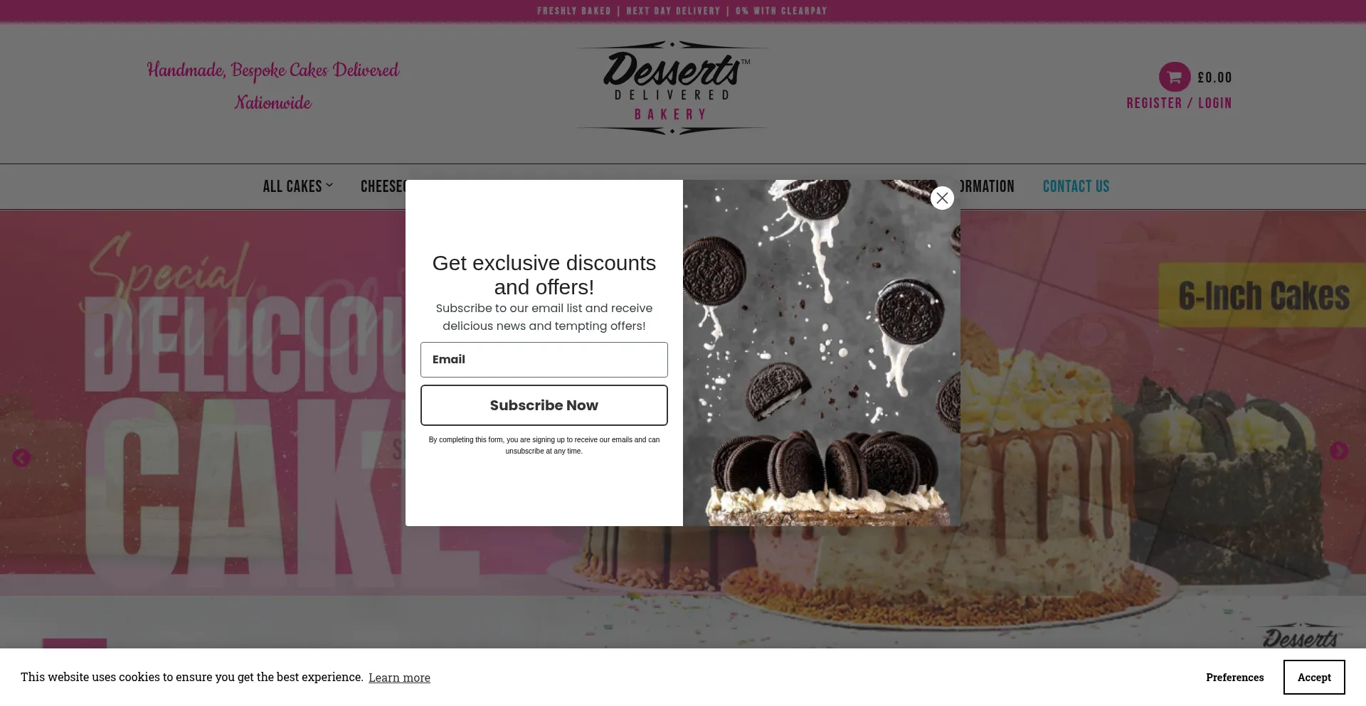 Ist Dessertsdeliveredbakery.co.uk sicher und vertrauenswürdig?