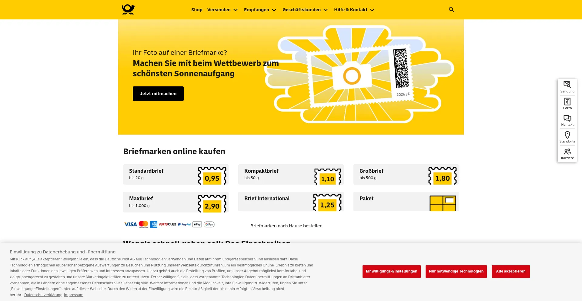 Ist Deutschepost.de sicher und vertrauenswürdig?