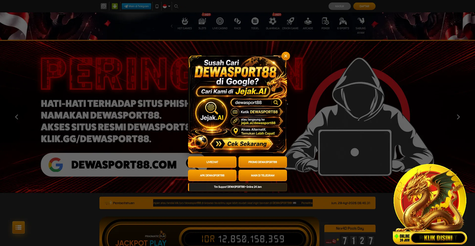 Dewasport88.com