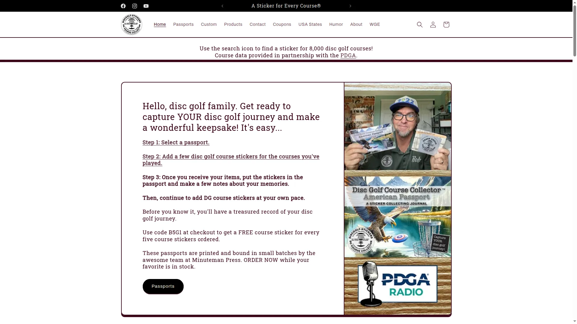 Dgcoursecollector.com