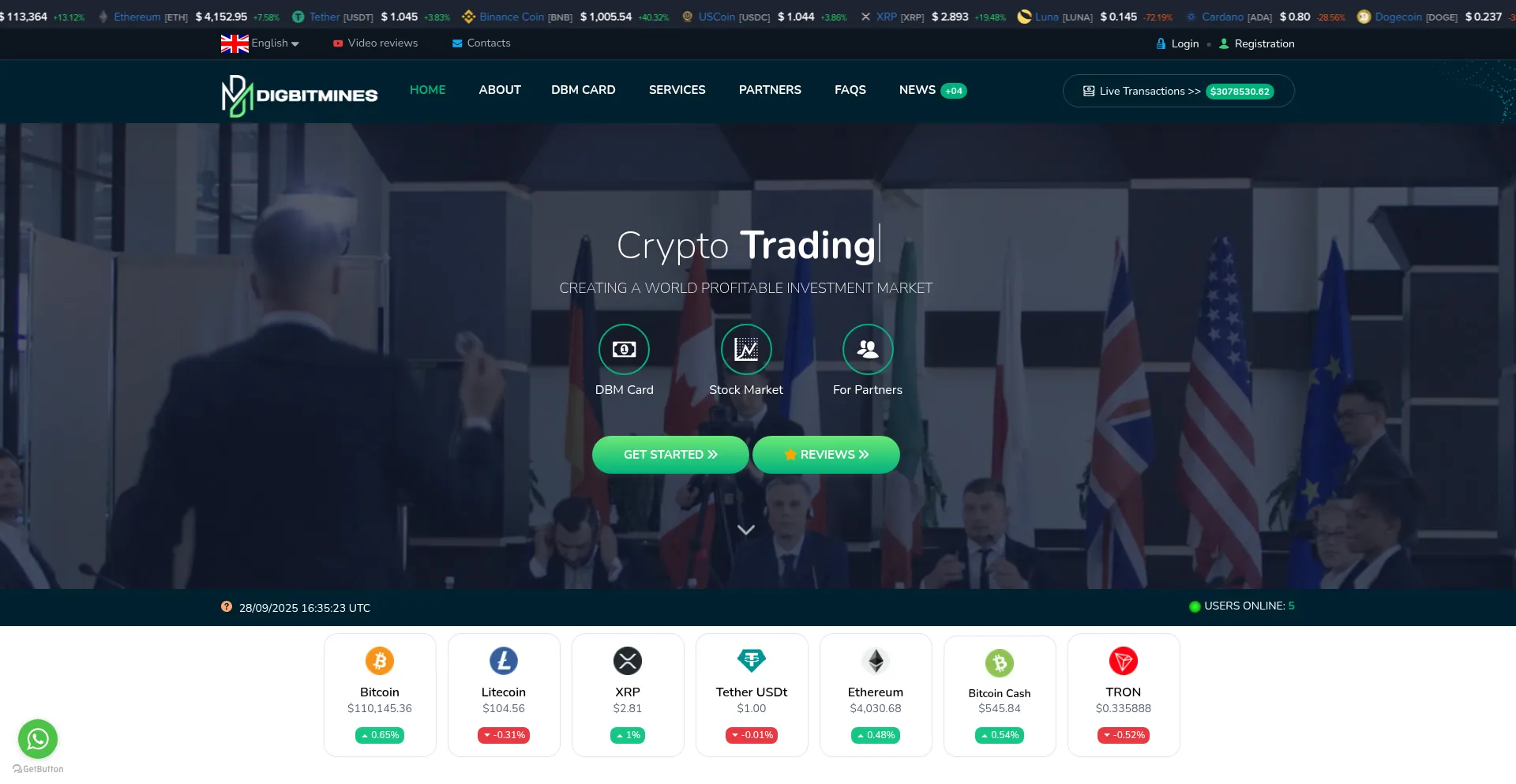 Digbitmines.com Screenshot