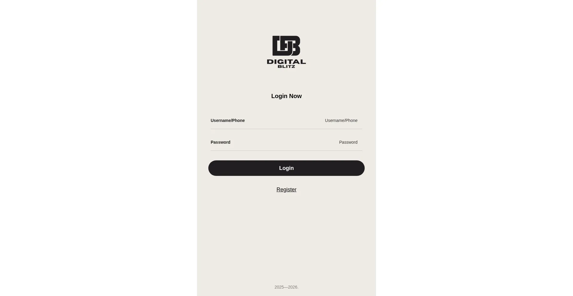 Website screenshot of Digitalblitzps.cc