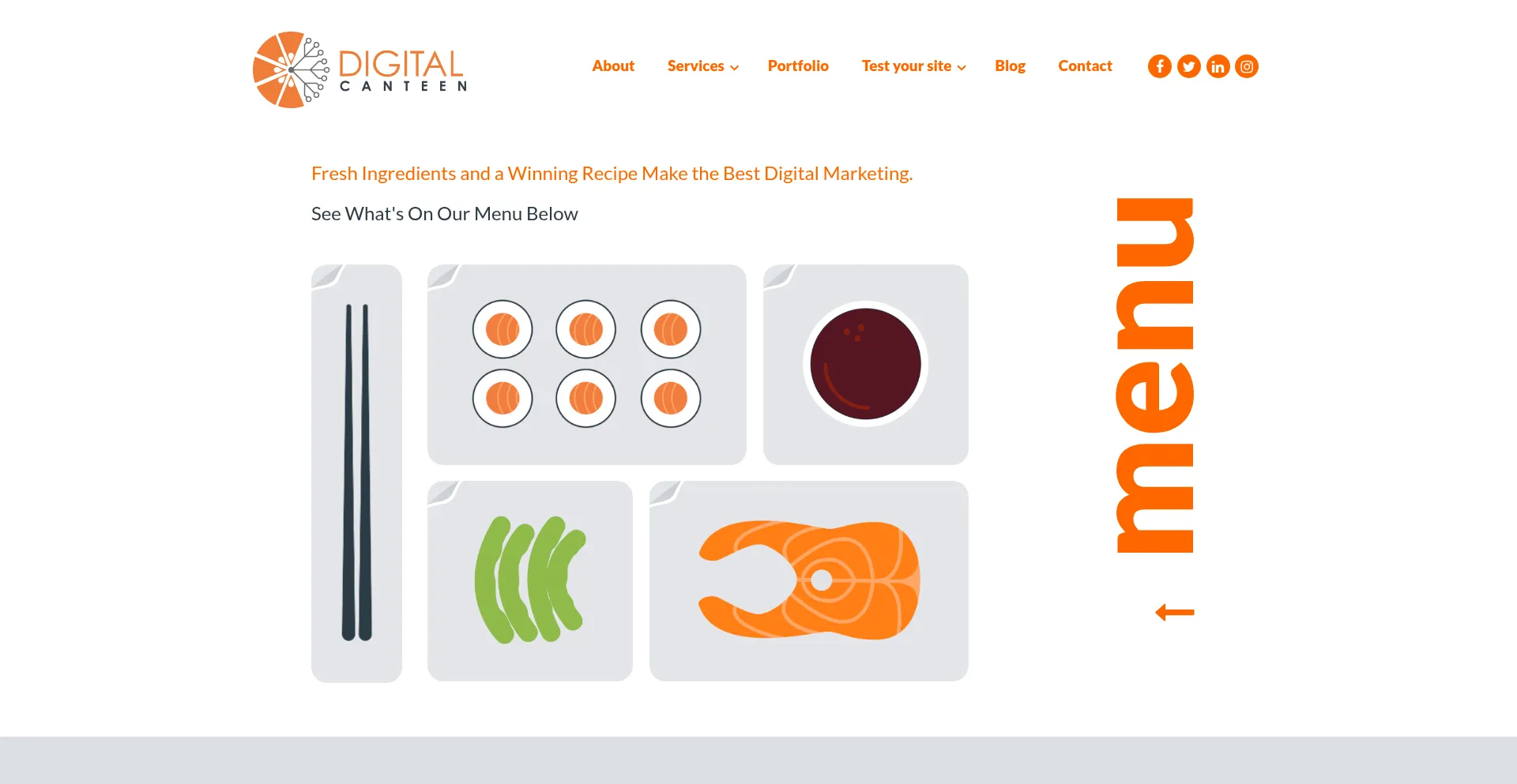 Digitalcanteen.com.au Screenshot