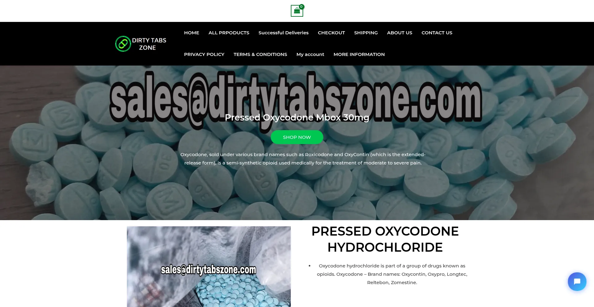 Website screenshot of Dirtytabszone.com