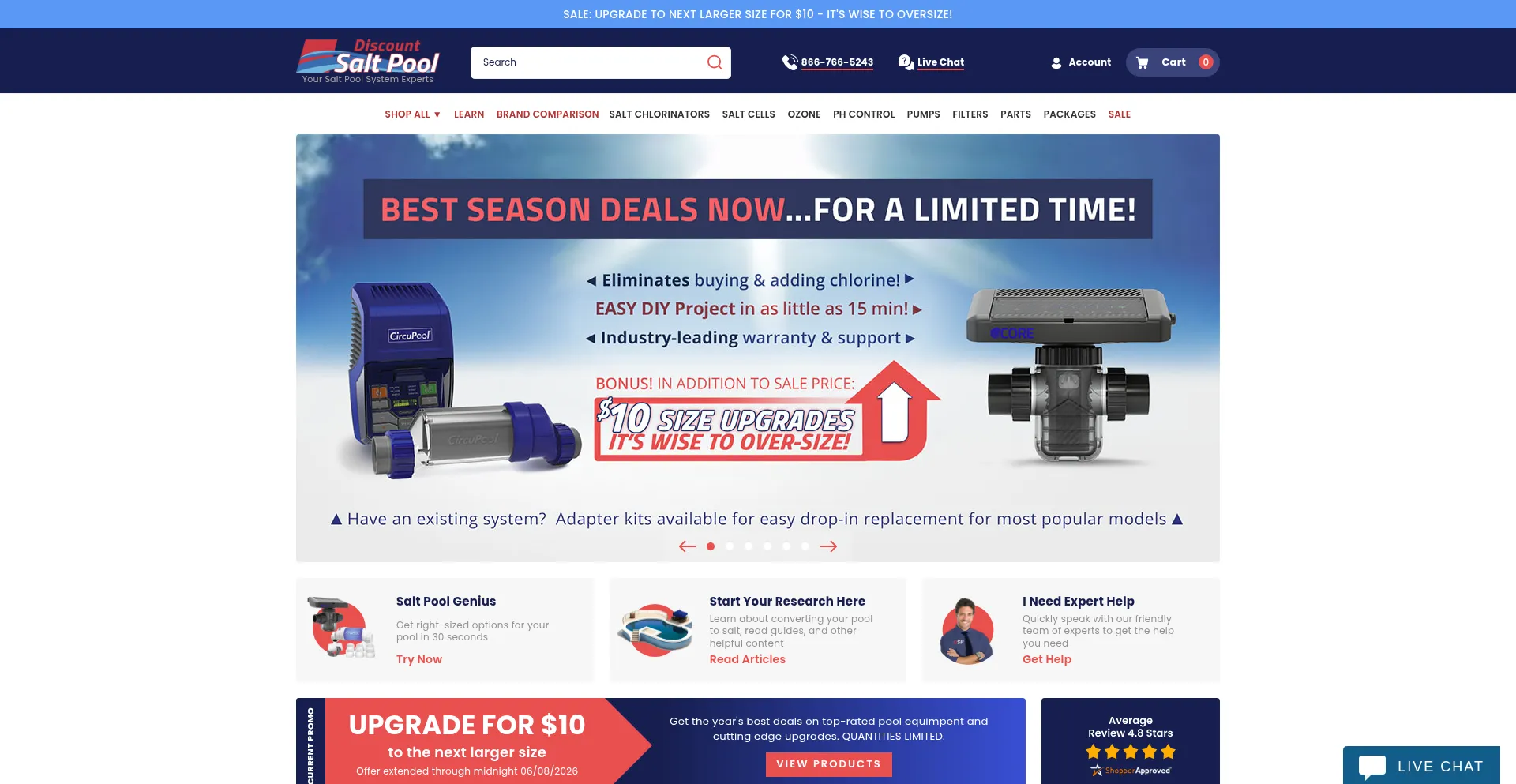 Discountsaltpool.com