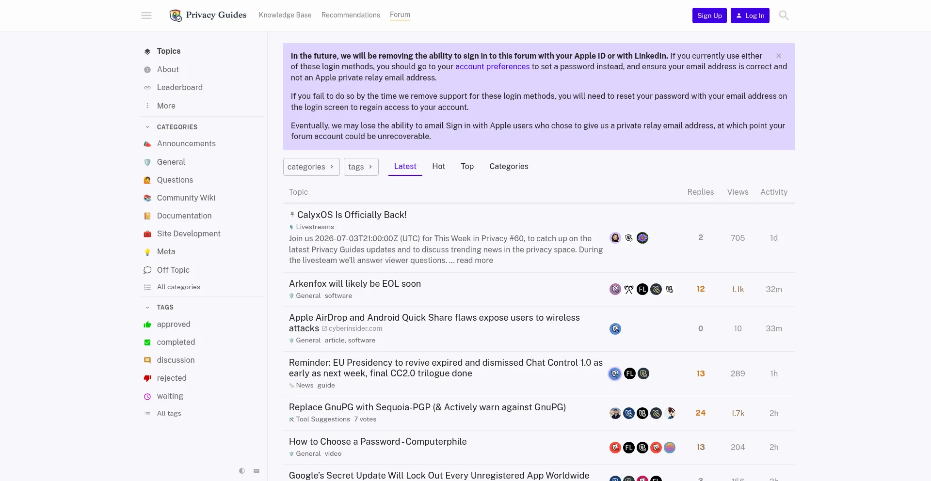 Discuss.privacyguides.net